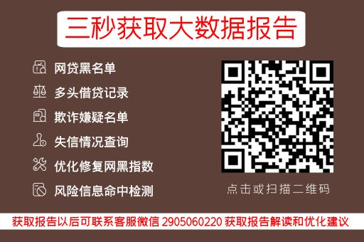 知否数据—网贷征信大数据花了还有什么能借款？_蓝冰数据_第3张