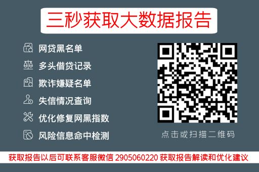 小七信查—个人网贷大数据官网哪里查？_蓝冰数据_第3张